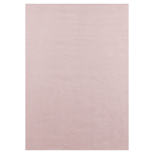 Kurzflorteppiche, Unicolor - Einfarbig, Farbe Rosa, Teppich für Wohnzimmer, Rücken aus Anti-rutsch
