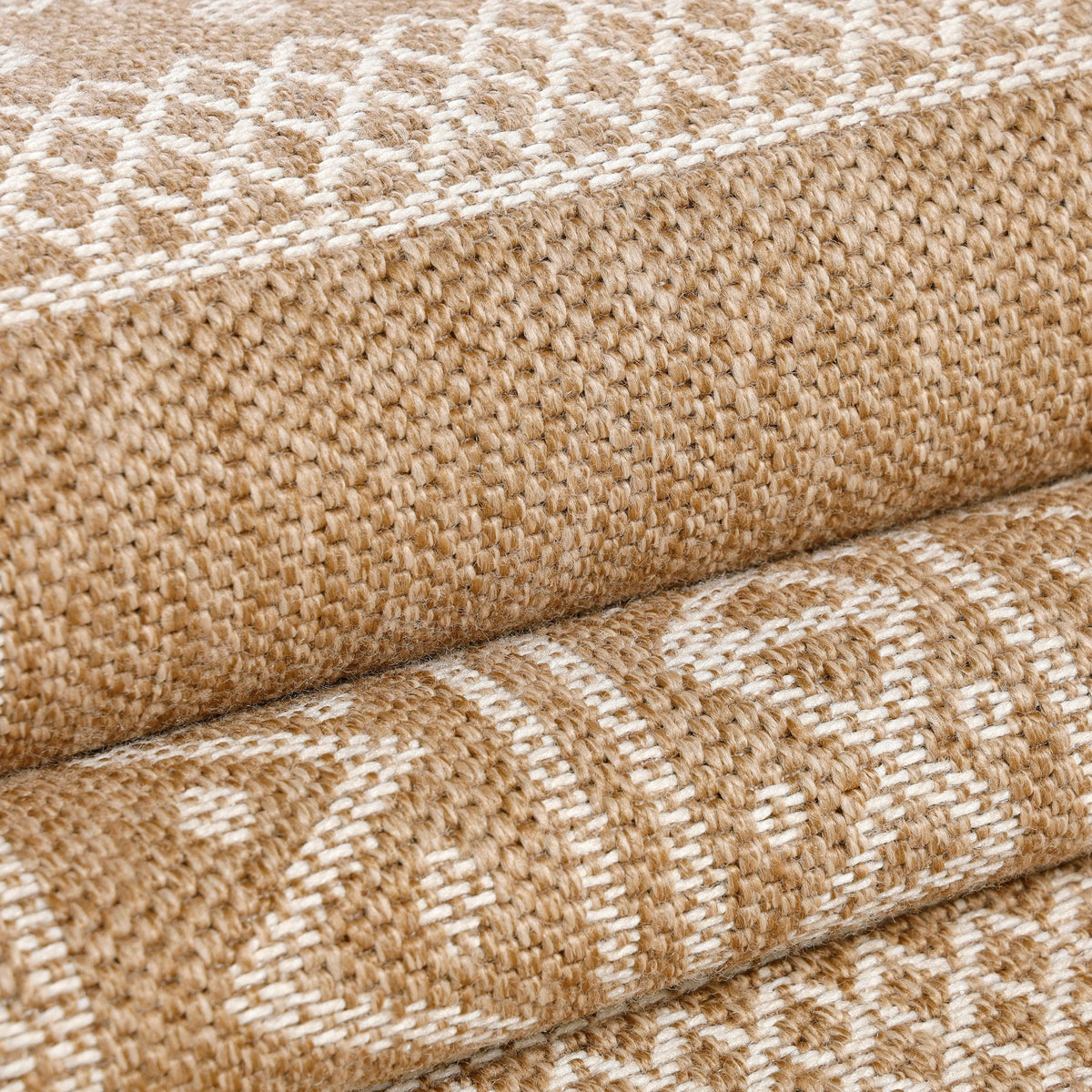 Outdoorteppiche, Vintage Design, Farbe Beige, Teppich für Terasse-Balkon-Küche, Rücken aus Polypropylen