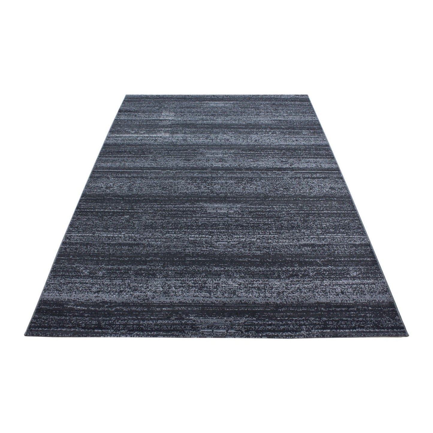 Wohnzimmer Jugendzimmer Teppich Kurzflor Grau Anthrazit