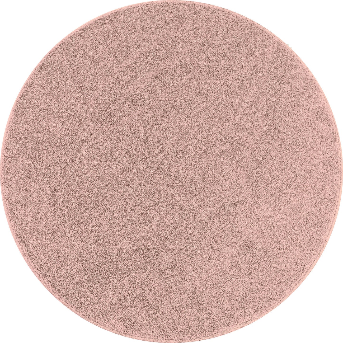 Kurzflor Gabbeh Optik Wohnzimmerteppich Flachflor Teppich Einfarbig Rose