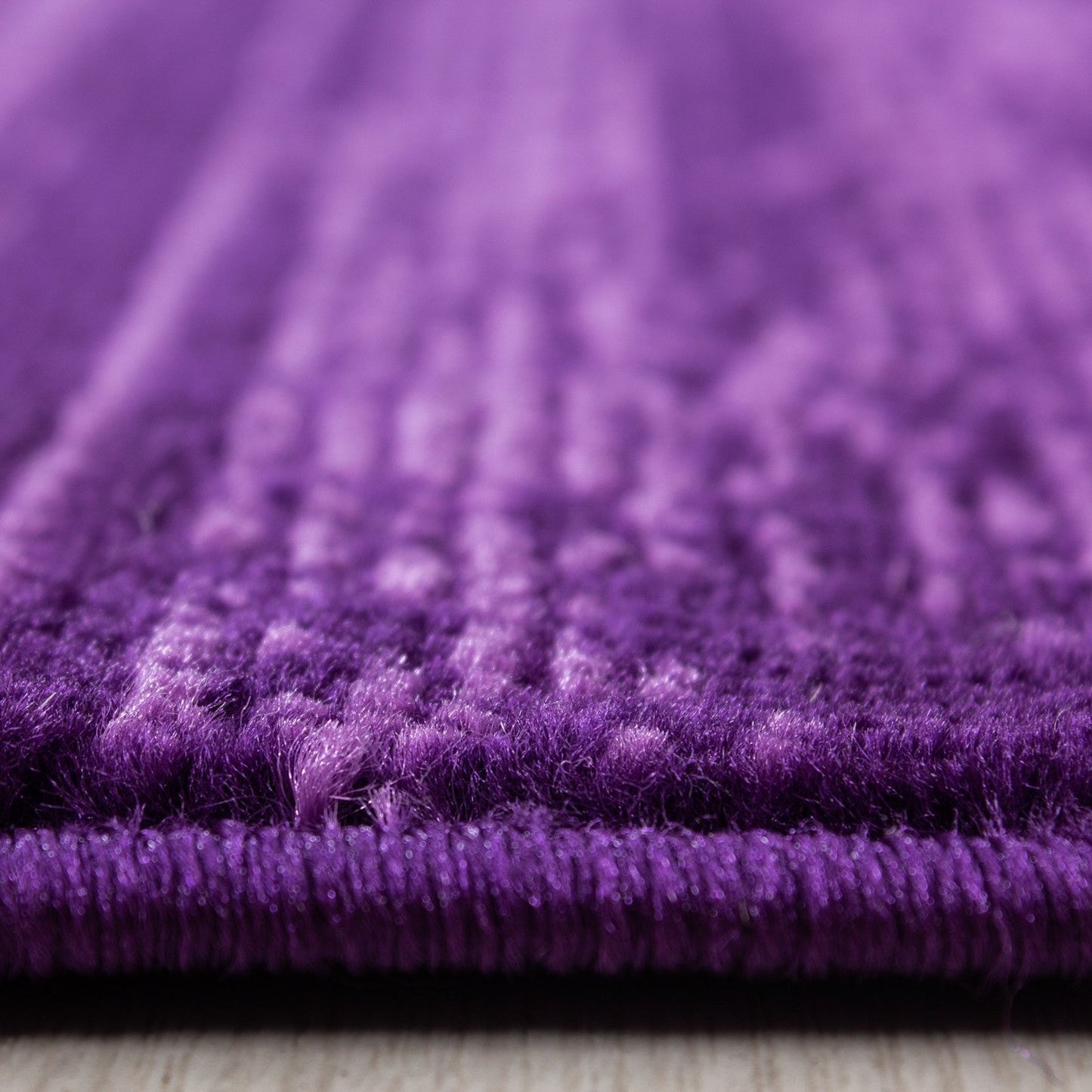 Moderner Wohnzimmer Jugendzimmer Teppich Kurzflor Lila Violette