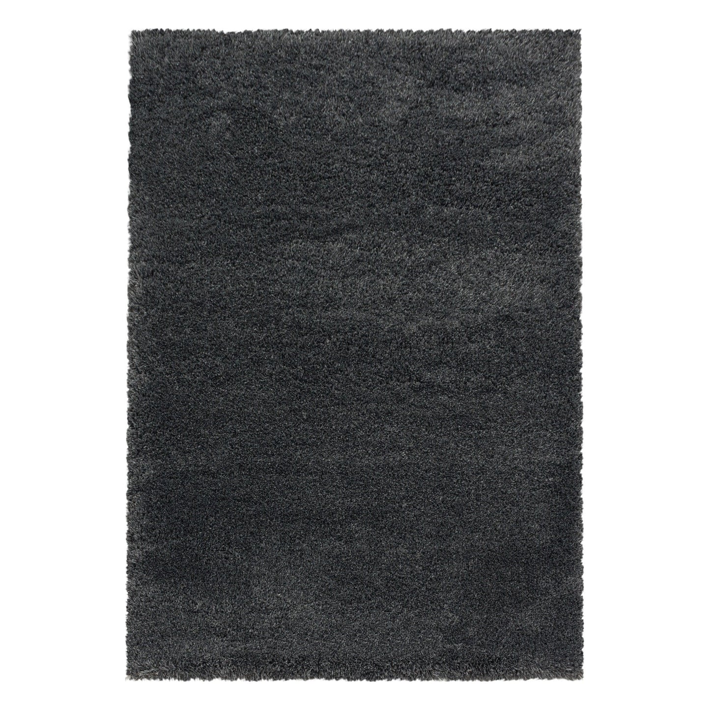 Wohnzimmerteppich Hochflor Teppich Super Soft Shaggy Flor Weich Farbe Grau