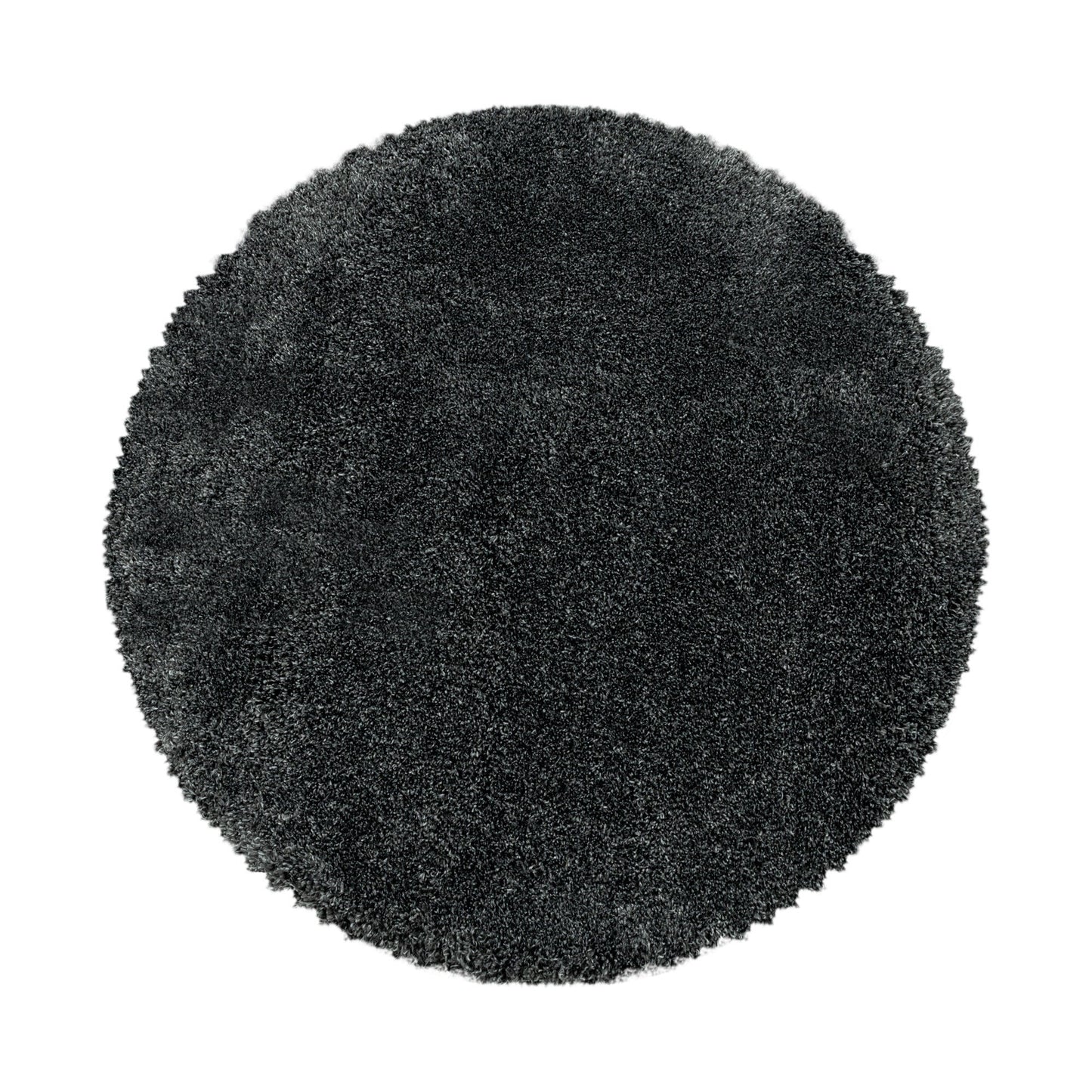 Wohnzimmerteppich Hochflor Teppich Super Soft Shaggy Flor Weich Farbe Grau