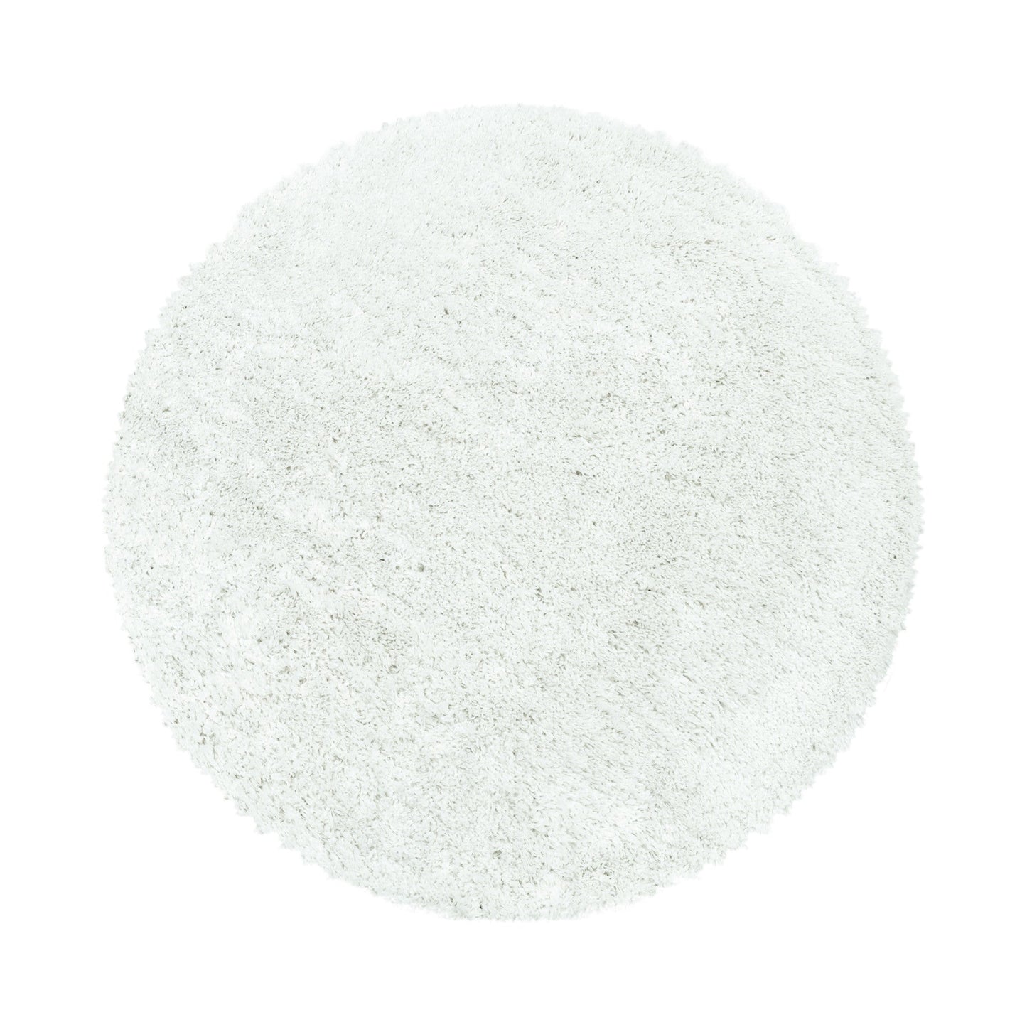 Wohnzimmerteppich Hochflor Teppich Super Soft Shaggy Flor Weich Farbe Weiss