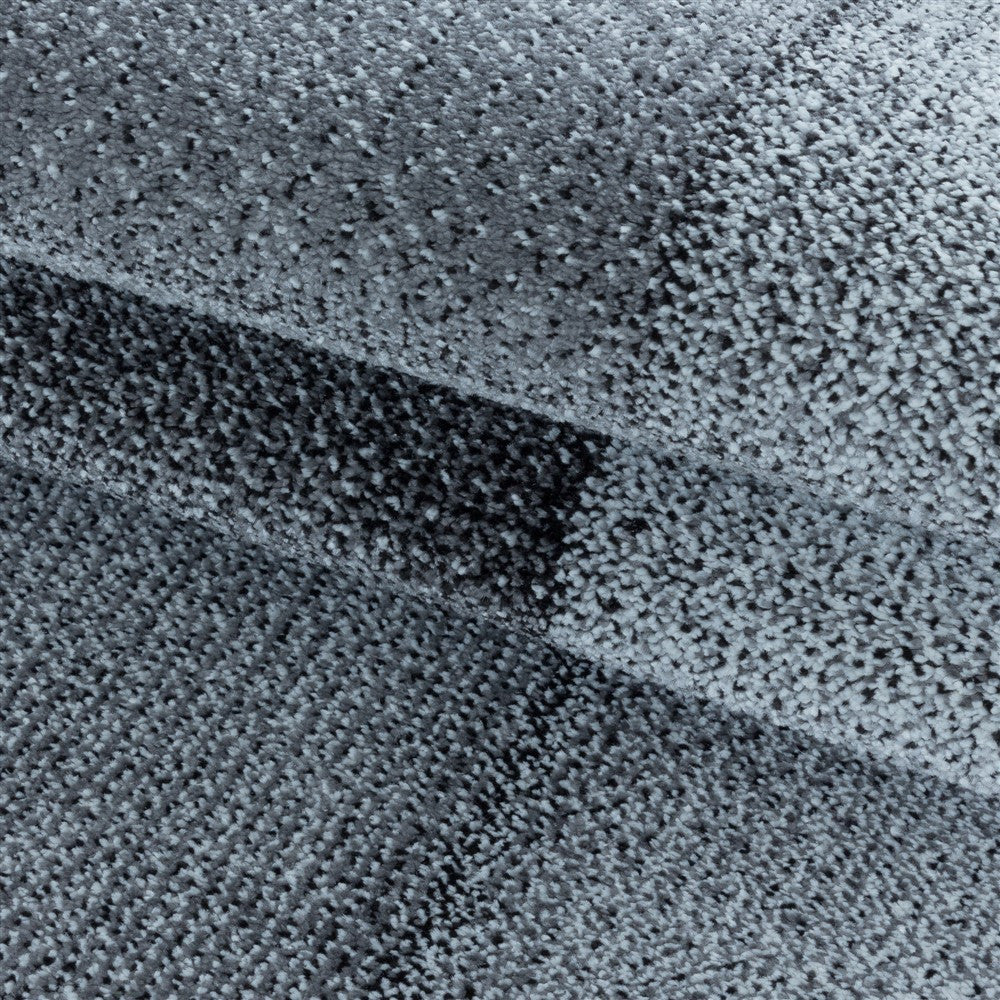 Kurzflor Teppich Modernes Quadrat Pixel Muster Weich Teppich Grau