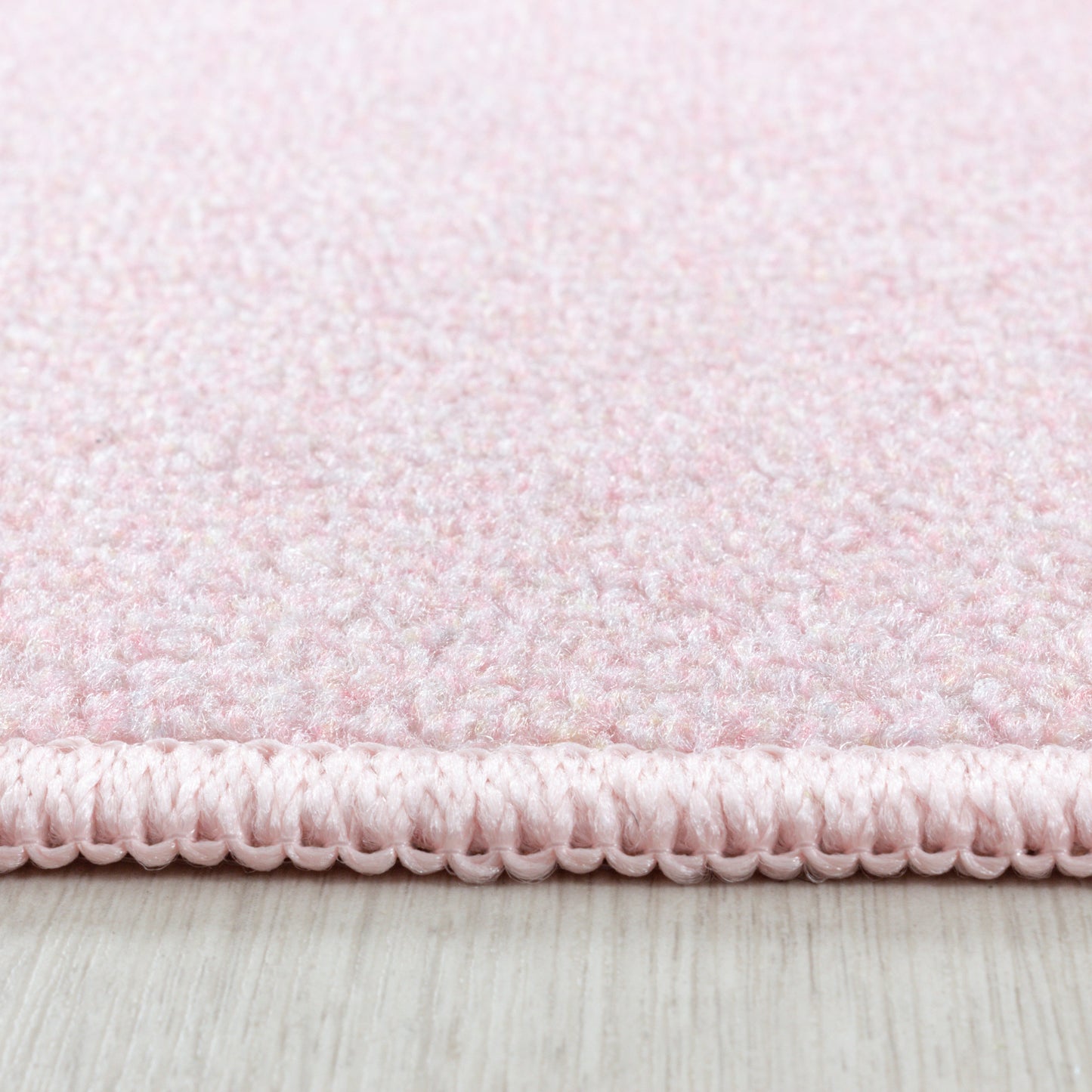 Kurzflor Kinderteppich Spielteppich Kinderzimmer Teppich Motiv Baby Stern pink