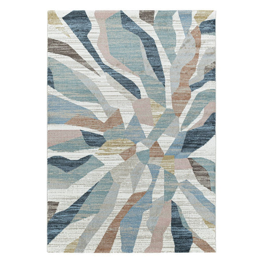 Modern Kurzflor Designer Teppich Geometrisches design gemischte Farben