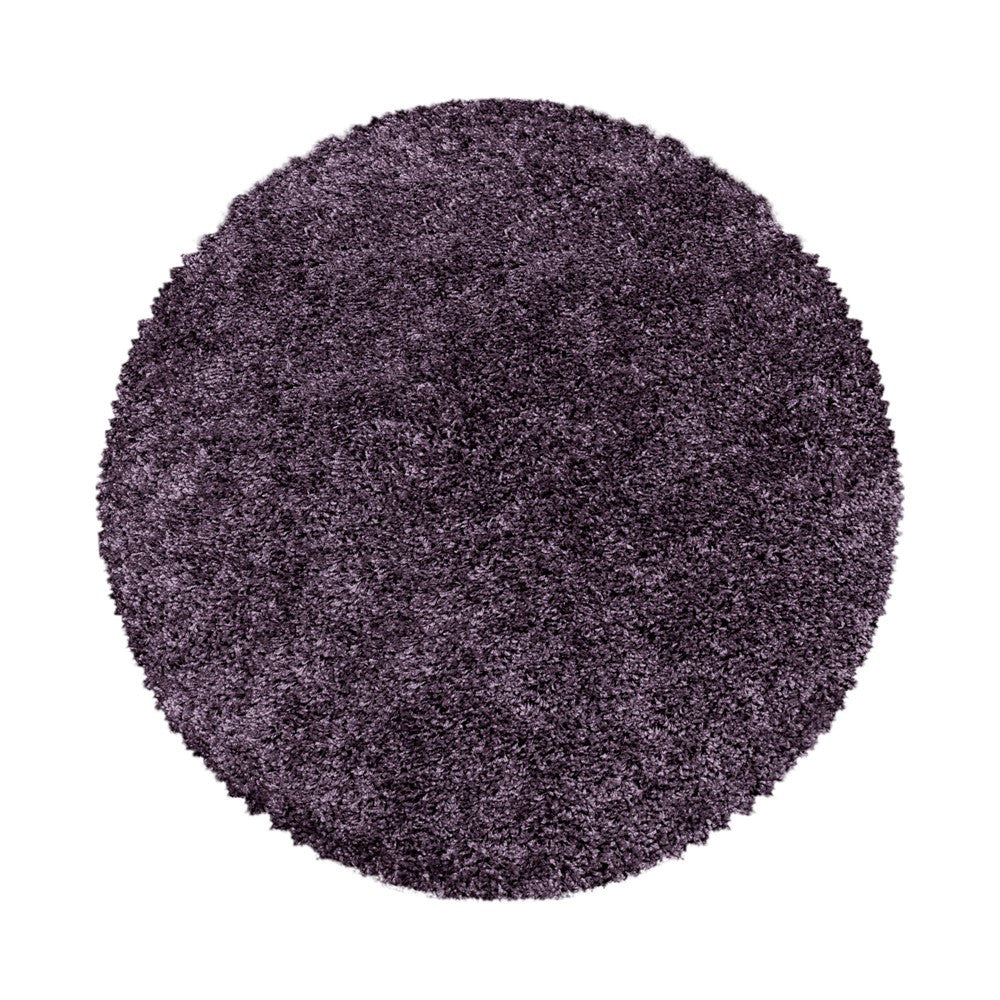 Wohnzimmerteppich Hochflor Shaggy Teppich Schlafzimmer Flor Super Soft Violet
