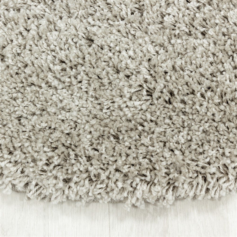 Wohnzimmerteppich Hochflor Shaggy Teppich Schlafzimmer Flor Super Soft Natur