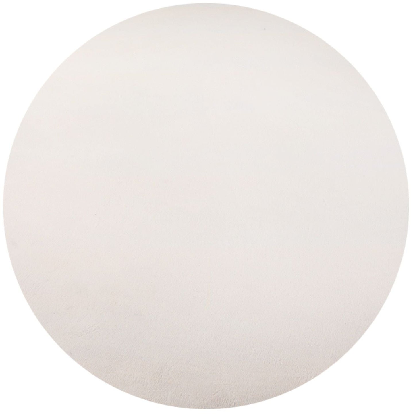 Kurzflorteppiche, Unicolor - Einfarbig, Farbe Creme, Teppich für Wohnzimmer, Rücken aus Anti-rutsch