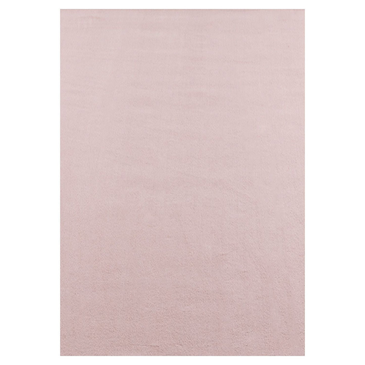 Kurzflorteppiche, Unicolor - Einfarbig, Farbe Rosa, Teppich für Wohnzimmer, Rücken aus Anti-rutsch