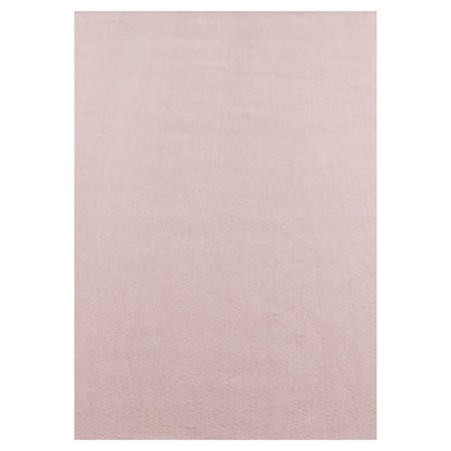 Kurzflorteppiche, Unicolor - Einfarbig, Farbe Rosa, Teppich für Wohnzimmer, Rücken aus Anti-rutsch