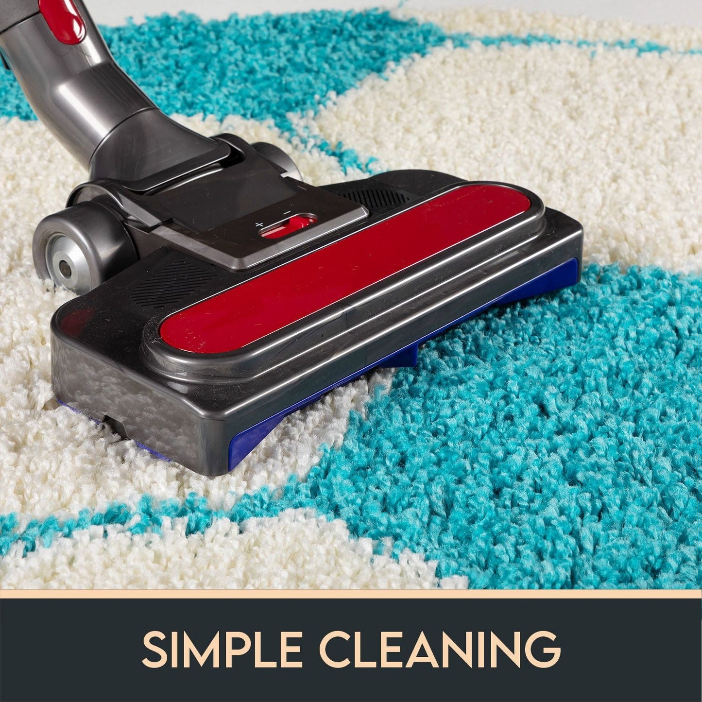 Kinderteppiche, Fußball-Design, Farbe Türkis, Teppich für Kinderzimmer, Rücken aus Jute