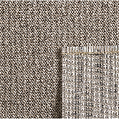 Indoor Teppich, Unicolor- Einfarbig, Farbe Braun, Teppich für Wohnzimmer, Rücken aus Polypropylen