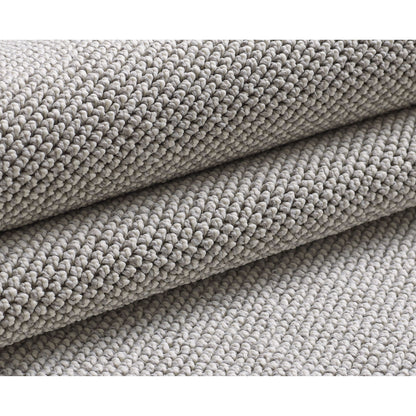 Indoor Teppich, Unicolor- Einfarbig, Farbe Silber, Teppich für Wohnzimmer, Rücken aus Polypropylen