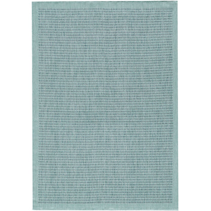 Outdoorteppiche, Unicolor, Farbe Blau, Teppich für Terasse-Balkon-Küche, Rücken aus Polypropylen