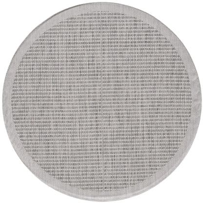 Outdoorteppiche, Unicolor, Farbe Grau, Teppich für Terasse-Balkon-Küche, Rücken aus Polypropylen