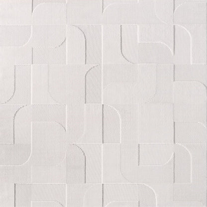 Kurzflor Teppich,3D Design,Farbe Creme,Teppich für Wohnzimmer,Rücken aus fibrilliertes Garn