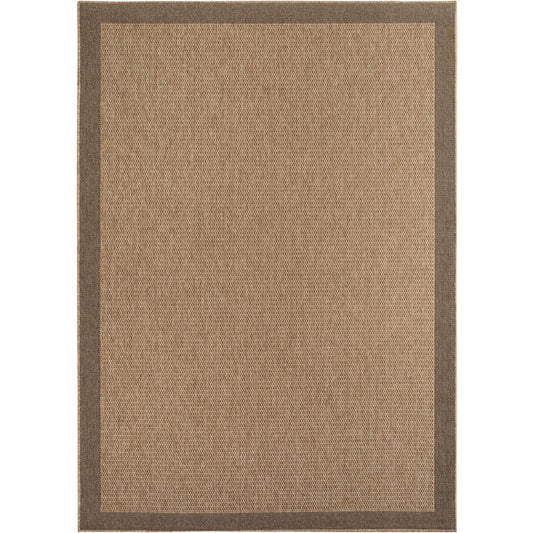 In- & Outdoorteppiche – robust, wetterfest & pflegeleicht im natürlichen Jute-Look, ideal für Wohnzimmer, Küche, Terrasse, Garten und Balkon, 8x25 cm