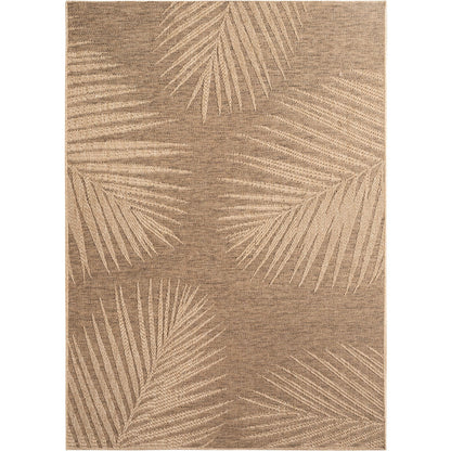In- & Outdoorteppiche – robust, wetterfest & pflegeleicht im natürlichen Jute-Look, ideal für Wohnzimmer, Küche, Terrasse, Garten und Balkon, 8x25 cm
