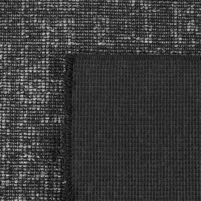 Baumwolle Chenille Teppich Läufer Grau 8x15 cm – Waschbar, Boho-Stil, Vintage Kelim, Kurzflor, Rutschfest & Weich, Einfarbig Meliert, Für Küche, Schlafzimmer & Flur