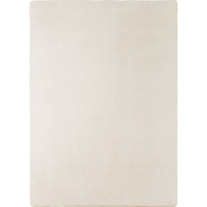 Läufer Teppich Creme 6x1 cm – Waschbarer Kurzflorteppicheteppiche, rutschfest & weich, modernes einfarbiges Design für Schlafzimmer, Küche & Flur