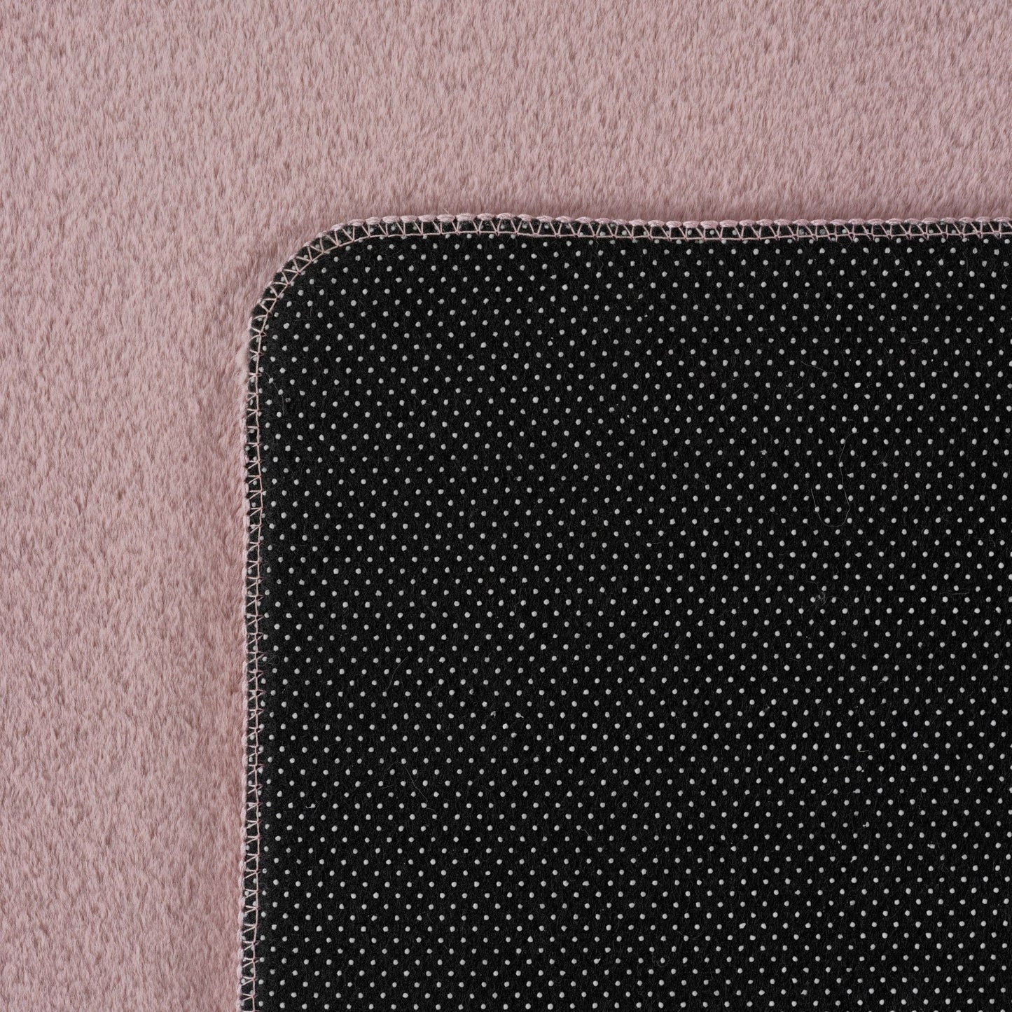 Läufer Teppich Rosa 6x1 cm – Waschbarer Kurzflorteppicheteppiche, rutschfest & weich, modernes einfarbiges Design für Schlafzimmer, Küche & Flur