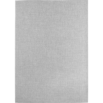 In- & Outdoorteppiche Grau 8x15 cm Läufer, Wetterfest & UV-beständig, Ideal für Küche, Balkon, Terrasse, Wohnzimmer und Esszimmer, Einfarbig im Boho-Stil.