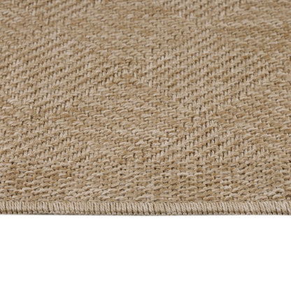 Outdoorteppiche, Vintage Design, Farbe Beige, Teppich für Terasse-Balkon-Küche, Rücken aus Polypropylen