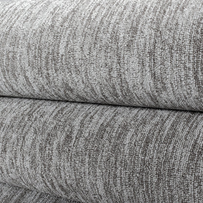 Kurzflorteppiche, Unicolor - Einfarbig, Farbe Hellgrau, Teppich für Wohnzimmer, Rücken aus Filz