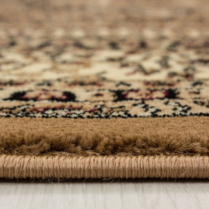 Klassische & Orientteppiche, Orientalisch Design, Farbe Beige, Teppich für Wohnzimmer, Rücken aus Jute