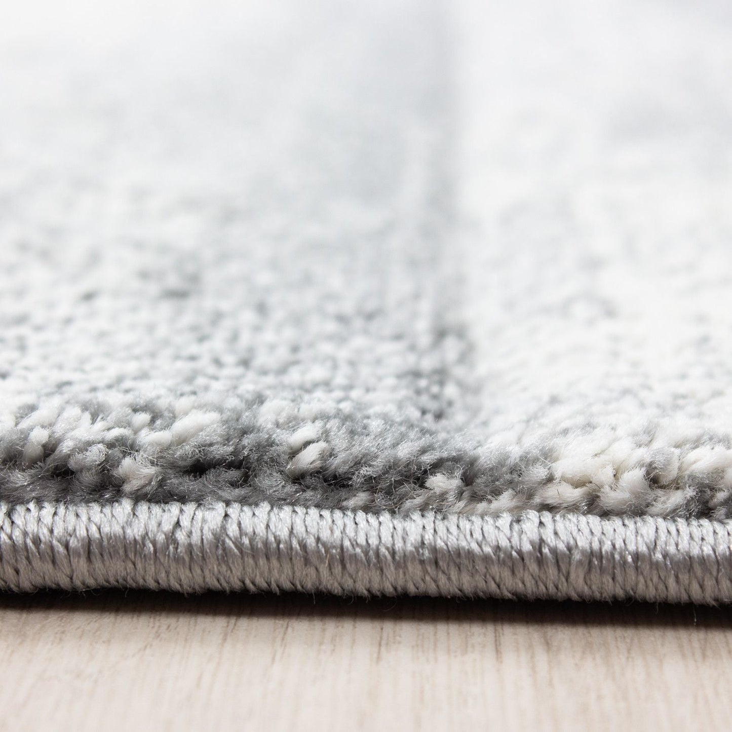 Kurzflorteppiche, Kariert Design, Farbe Blau, Teppich für Wohnzimmer, Rücken aus Jute