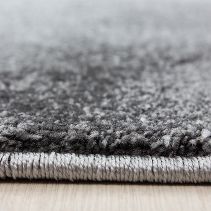 Kurzflorteppiche, Kariert Design, Farbe Pink, Teppich für Wohnzimmer, Rücken aus Jute