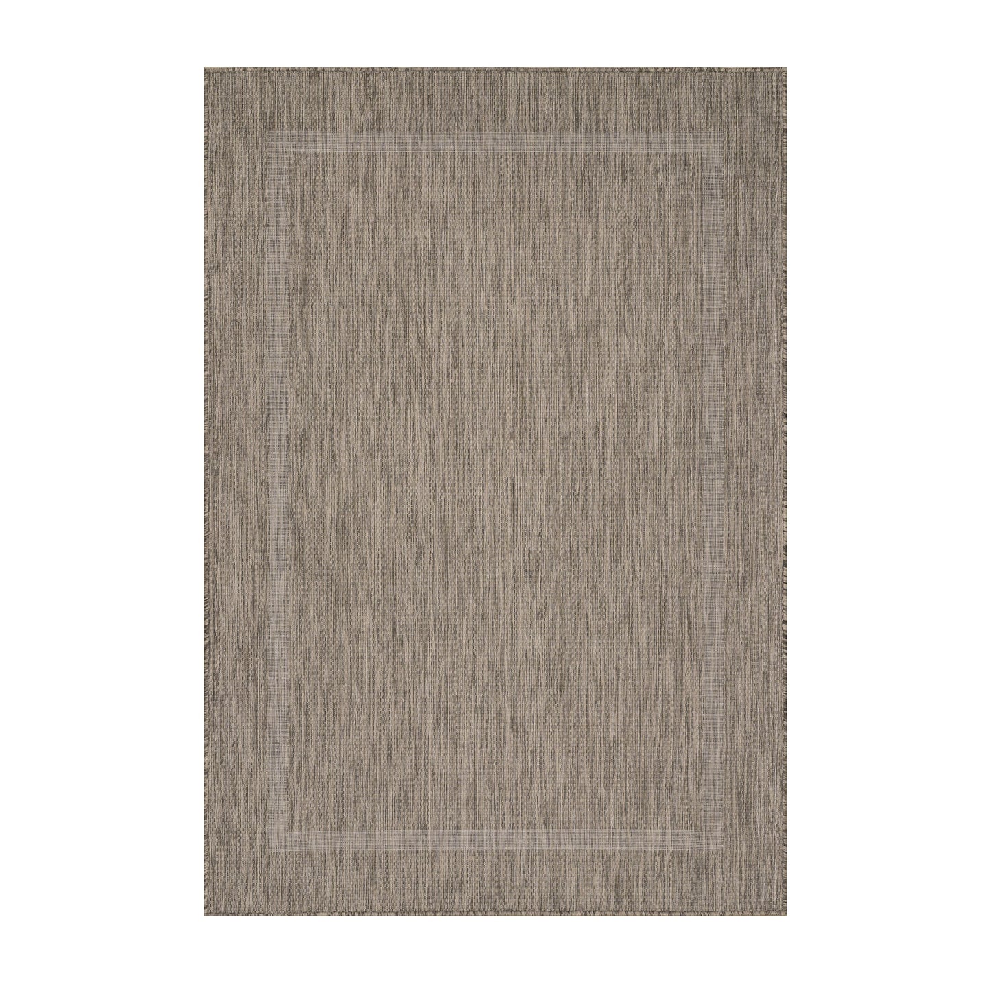 Outdoorteppiche, Unicolor - Einfarbig, Farbe Braun, Teppich für Terasse-Balkon-Küche, Rücken aus Polypropylen