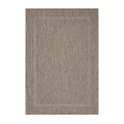 Outdoorteppiche, Unicolor - Einfarbig, Farbe Braun, Teppich für Terasse-Balkon-Küche, Rücken aus Polypropylen