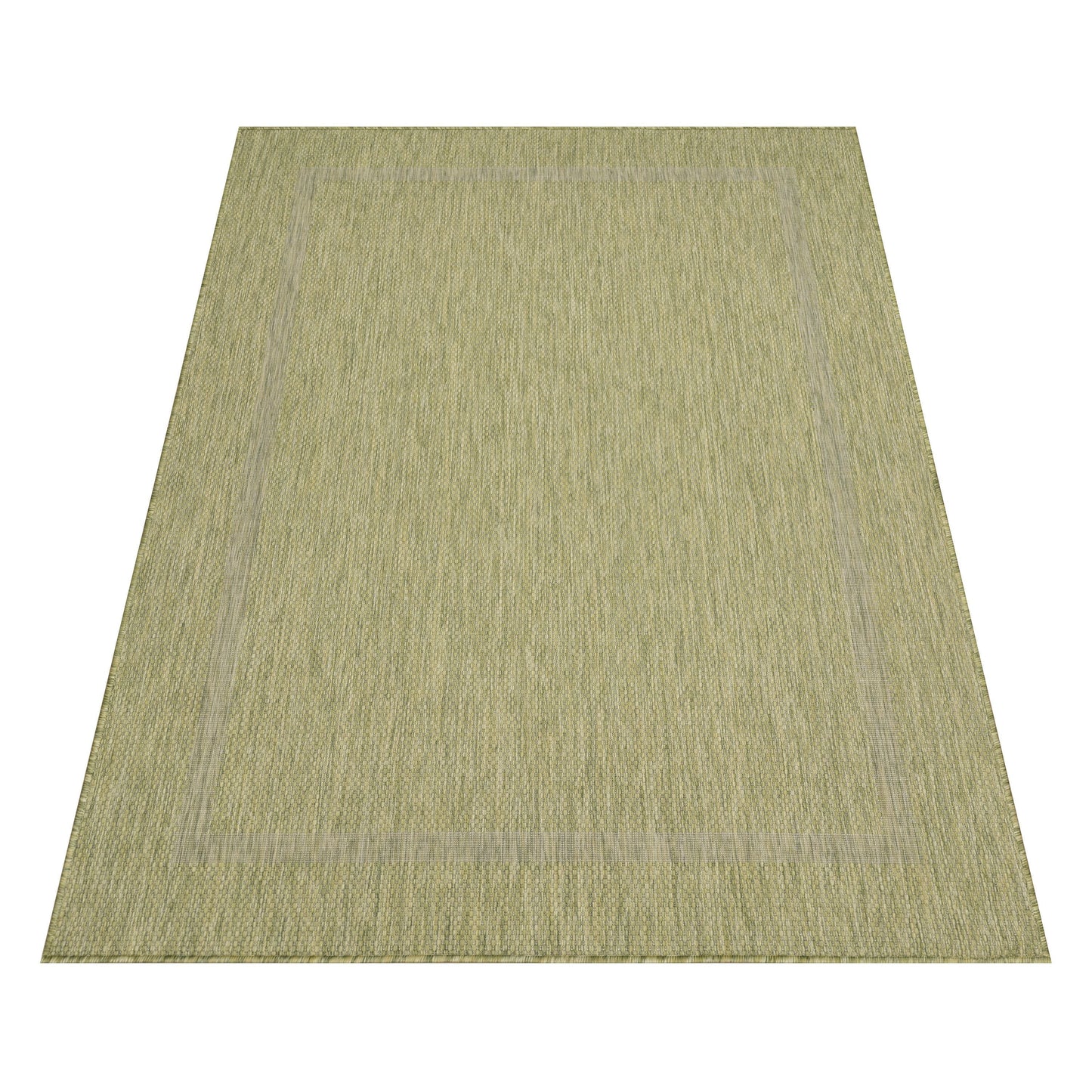 Outdoorteppiche, Unicolor - Einfarbig, Farbe Grün, Teppich für Terasse-Balkon-Küche, Rücken aus Polypropylen