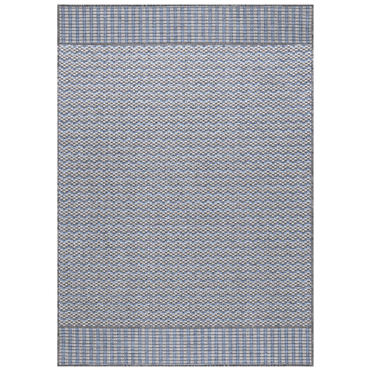 Outdoorteppiche, Vintage Design, Farbe Grau, Teppich für Terasse-Balkon-Küche, Rücken aus Polypropylen