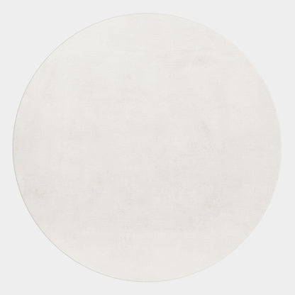 Hochflorteppiche, Unicolor - Einfarbig, Farbe Creme, Teppich für Wohnzimmer, Rücken aus Baumwolle