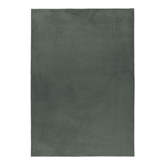 Hochflorteppiche, Unicolor - Einfarbig, Farbe Grün, Teppich für Wohnzimmer, Rücken aus Baumwolle