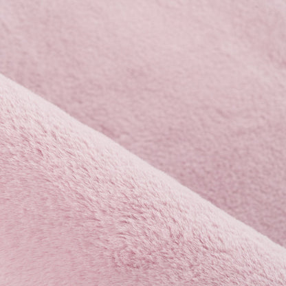 Hochflorteppiche, Unicolor - Einfarbig, Farbe Rosa, Teppich für Wohnzimmer, Rücken aus Baumwolle