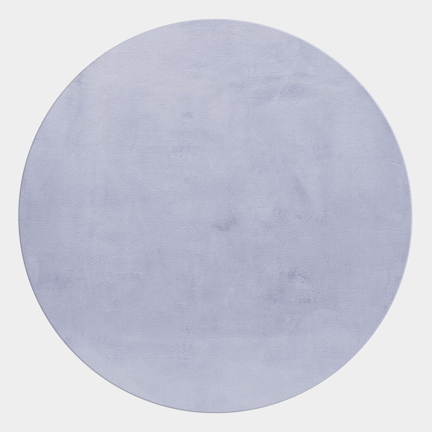 Hochflorteppiche, Unicolor - Einfarbig, Farbe Silber, Teppich für Wohnzimmer, Rücken aus Baumwolle