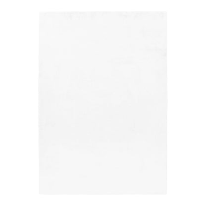 Hochflorteppiche, Unicolor - Einfarbig, Farbe Weiß, Teppich für Wohnzimmer, Rücken aus Baumwolle