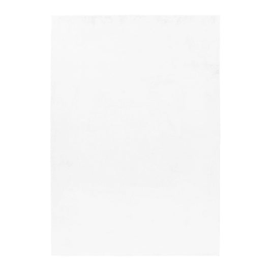 Hochflorteppiche, Unicolor - Einfarbig, Farbe Weiß, Teppich für Wohnzimmer, Rücken aus Baumwolle